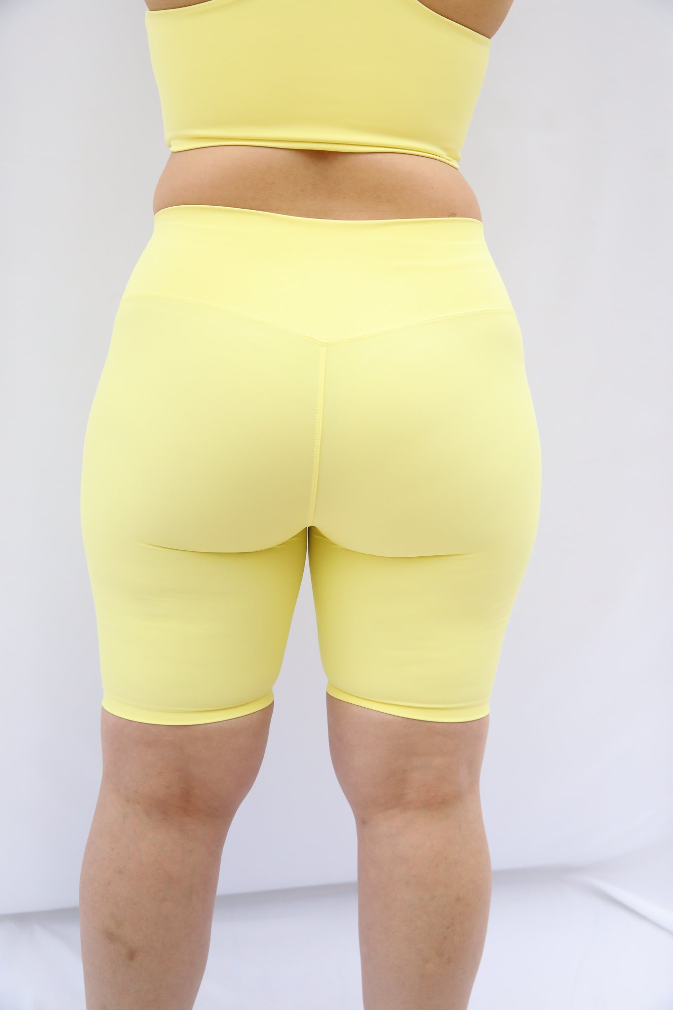 Lemon Seamless Biker Shorts